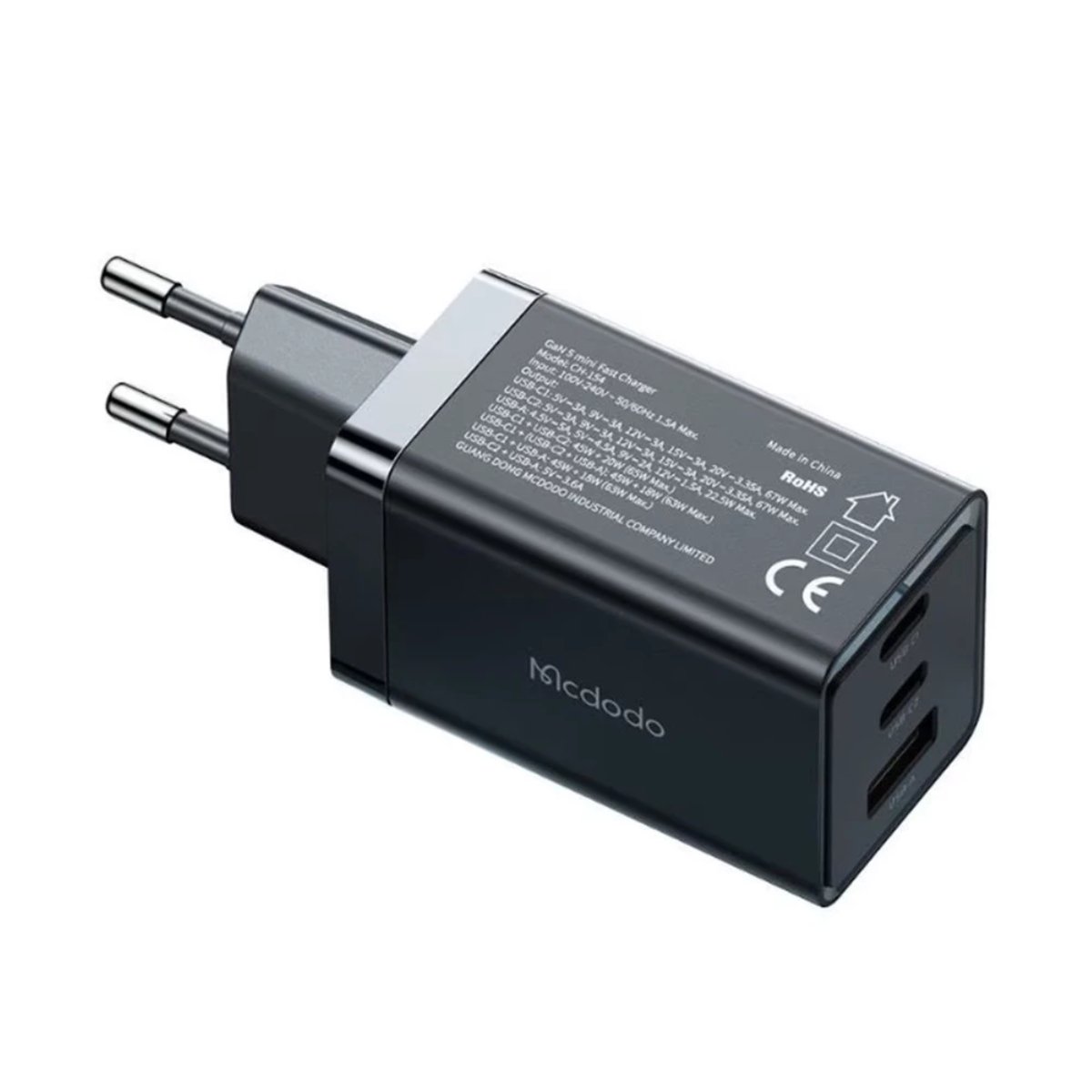 Зарядное устройство Mcdodo GaN 5 Mini в Молдове - xstore.md photo 0