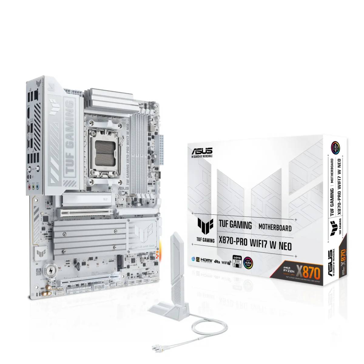 Материнская плата ASUS TUF GAMING X870-PRO WIFI7 W NEO - xstore.md photo
