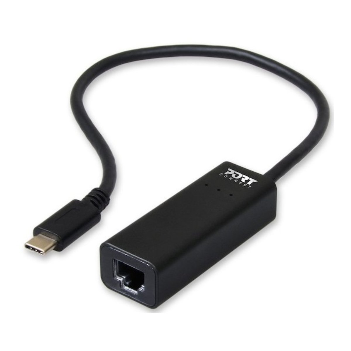 Adaptor ethernet Port Designs USB-C to RJ45 în Moldova - xstore.md photo