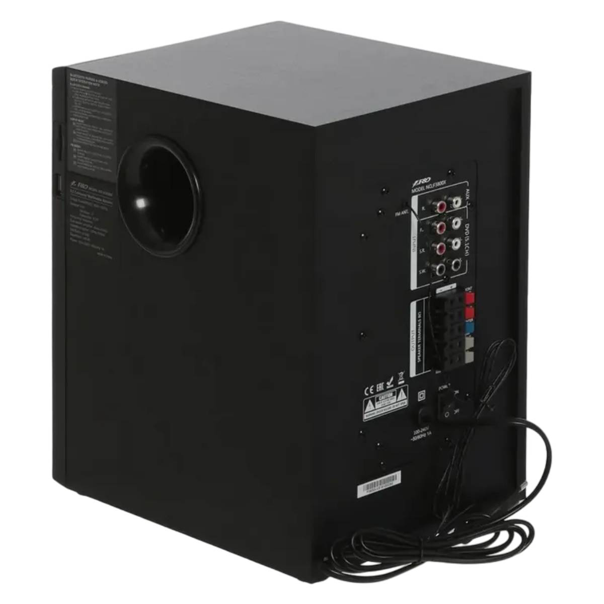 Boxe F&D F3800X, Black în Moldova - xstore.md photo 3