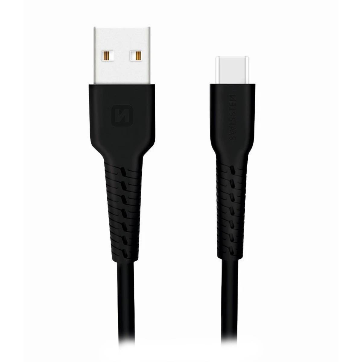 Cablu Swissten Type-A to Type-C, 1m - xstore.md photo