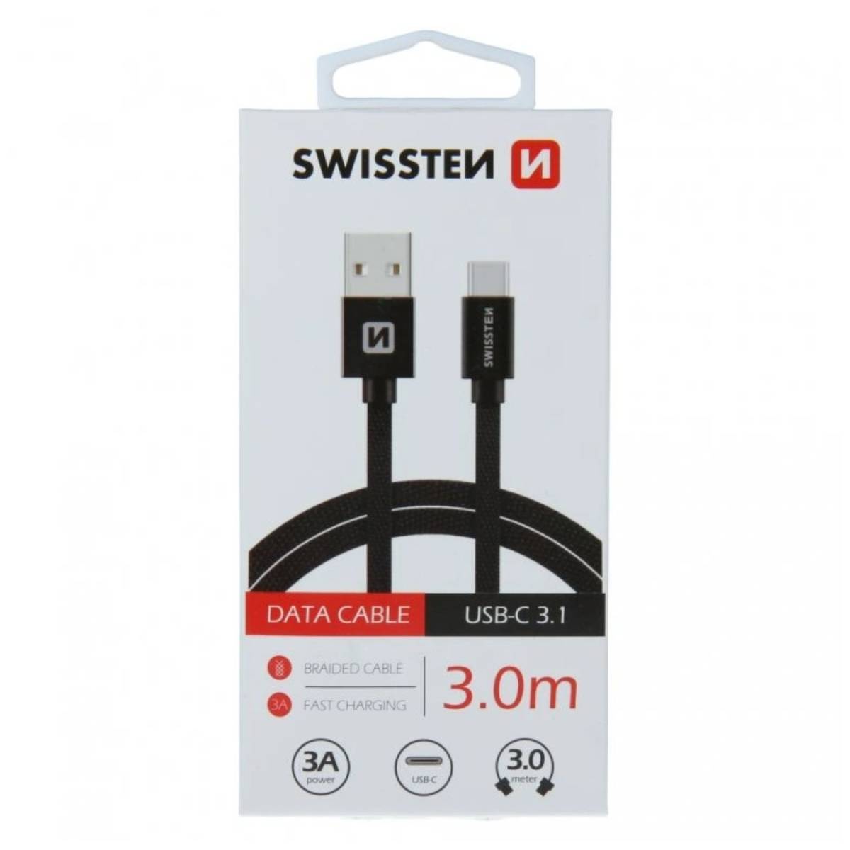 Cablu Baseus Type-C to Type-C, 3m - xstore.md photo 0