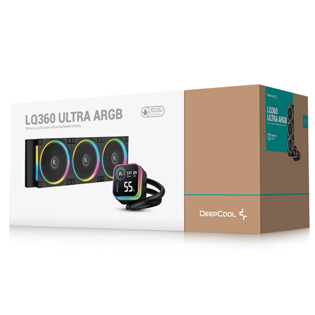 Cooler DeepCool LQ360 ULTRA ARGB, Black în Moldova - xstore.md photo 4