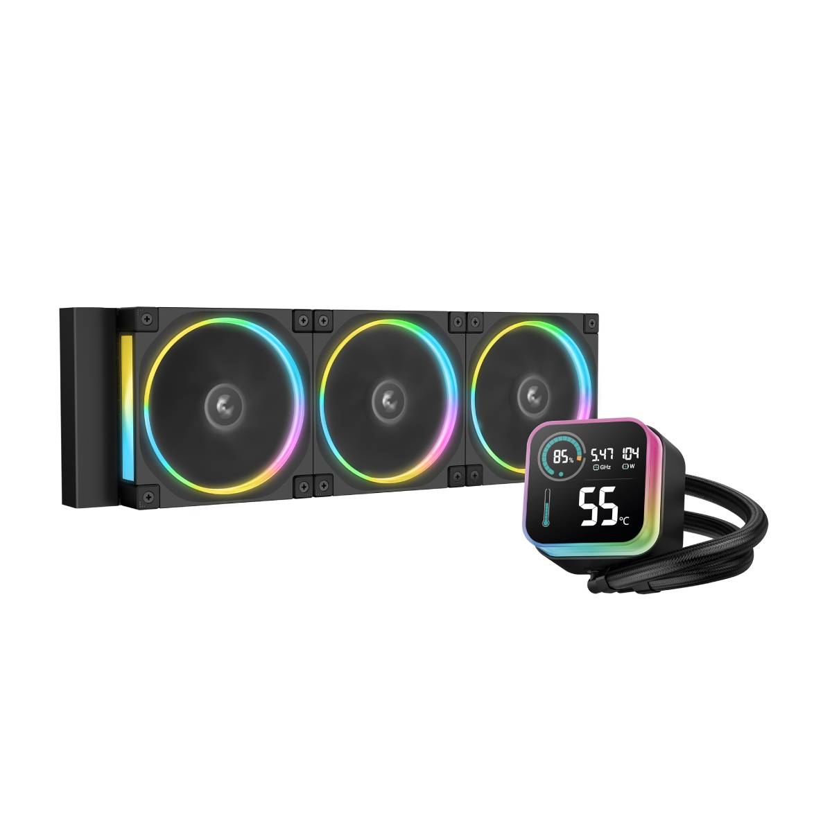 Cooler DeepCool LQ360 ULTRA ARGB, Black în Moldova - xstore.md photo