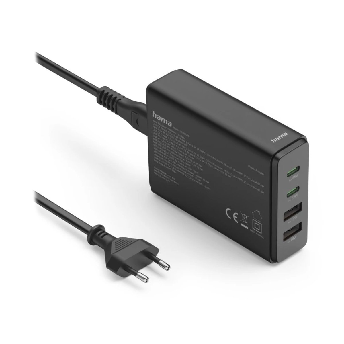 Încărcător Hama Fast Charger GaN în Moldova - xstore.md photo 0