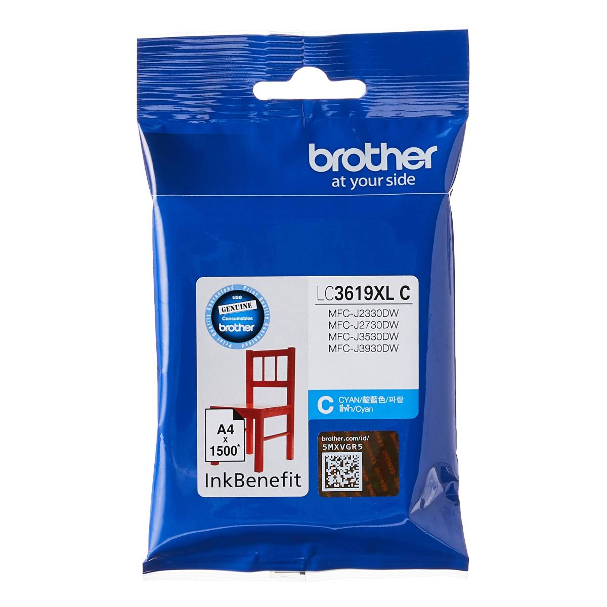 Ink Cartridge Brother LC-3619XLC - xstore.md photo