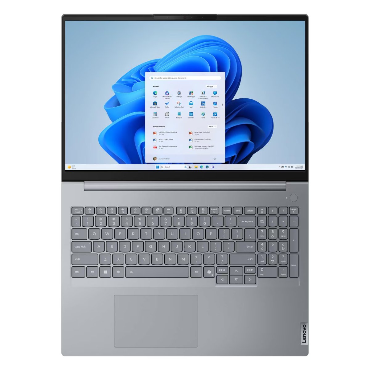 Ноутбук Lenovo ThinkBook 16 G8 IAL (21SK00FCGX) - xstore.md photo 8