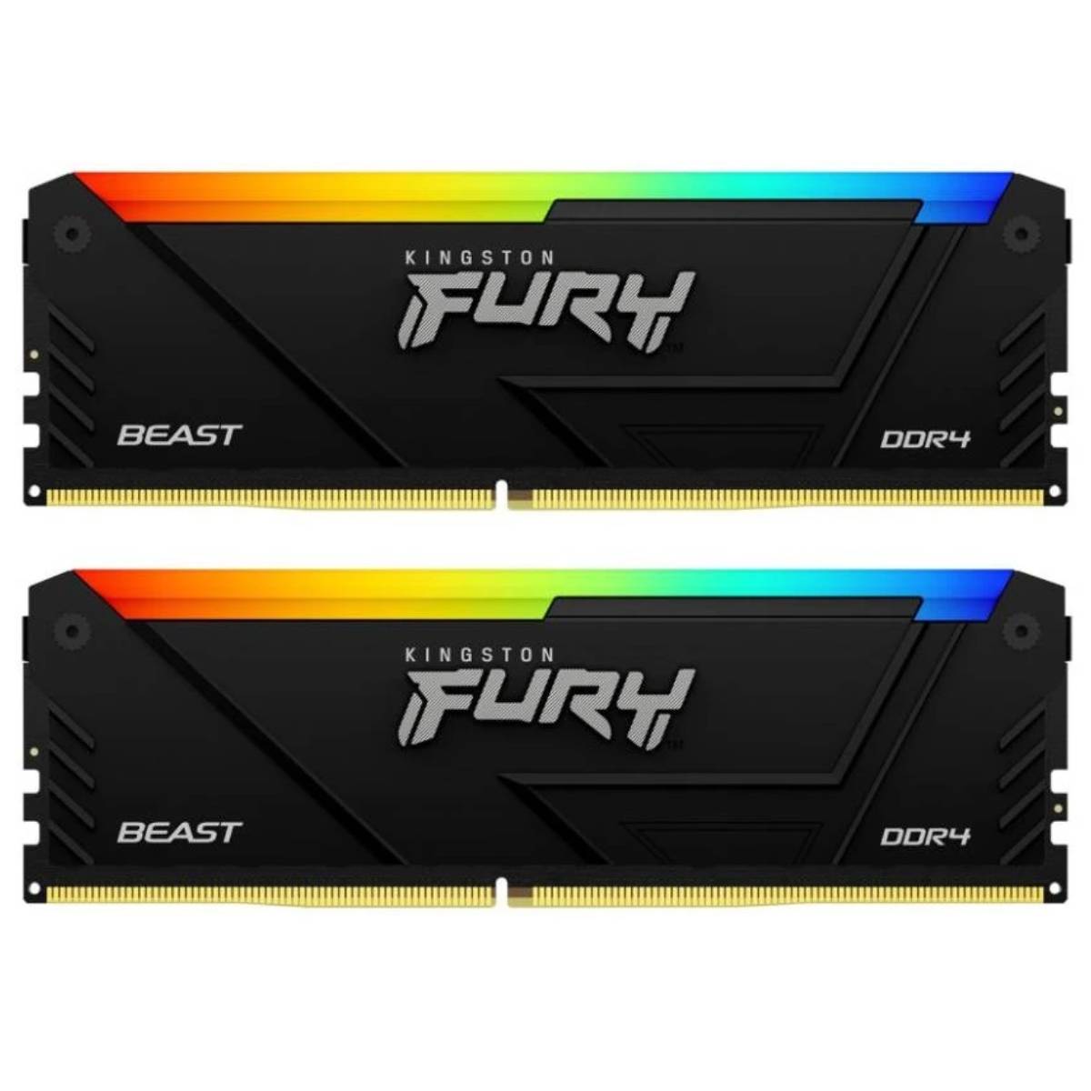 Memorie RAM Kingston FURY Beast RGB, KF436C18BB2AK2/32 - xstore.md photo 0