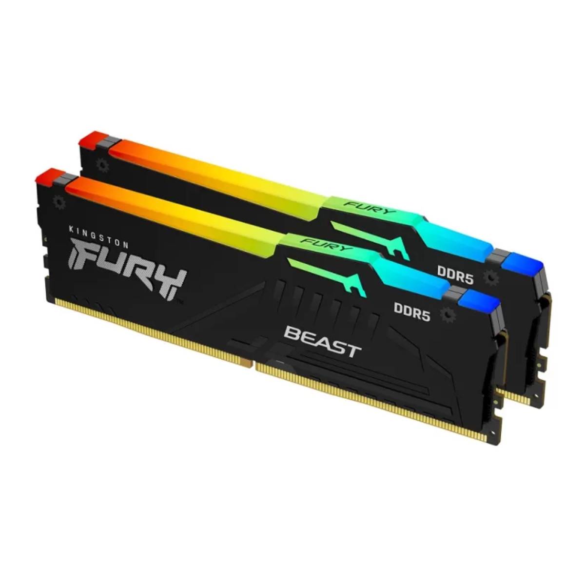 Memorie RAM Kingston FURY Beast RGB KF560C30BBEAK2-32 - xstore.md photo