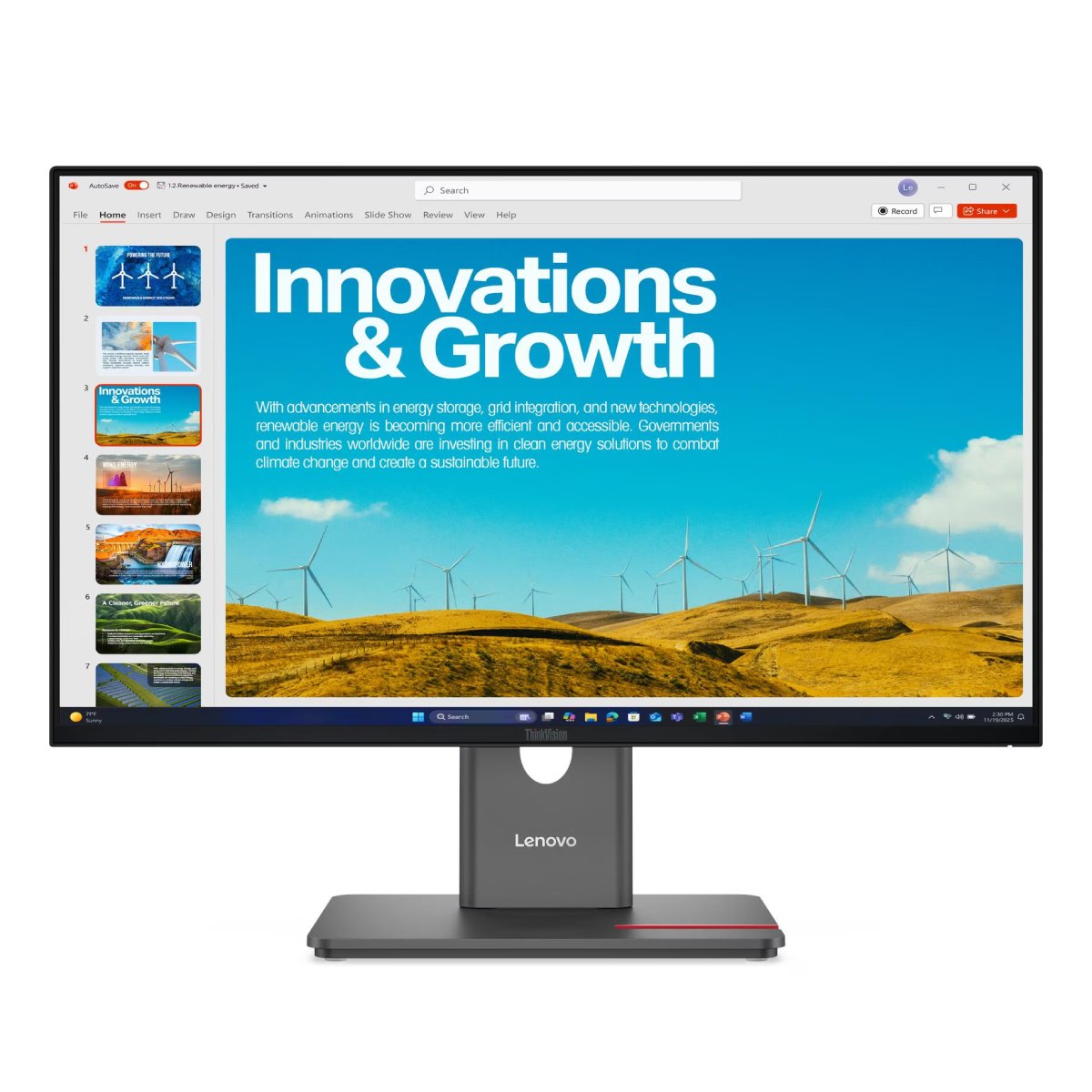 Монитор Lenovo ThinkVision P24QD-40 в Молдове - xstore.md photo