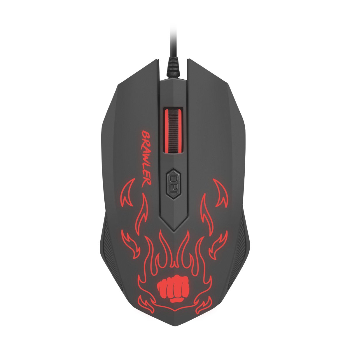 Мышь Fury Brawler, Black в Молдове - xstore.md photo 0
