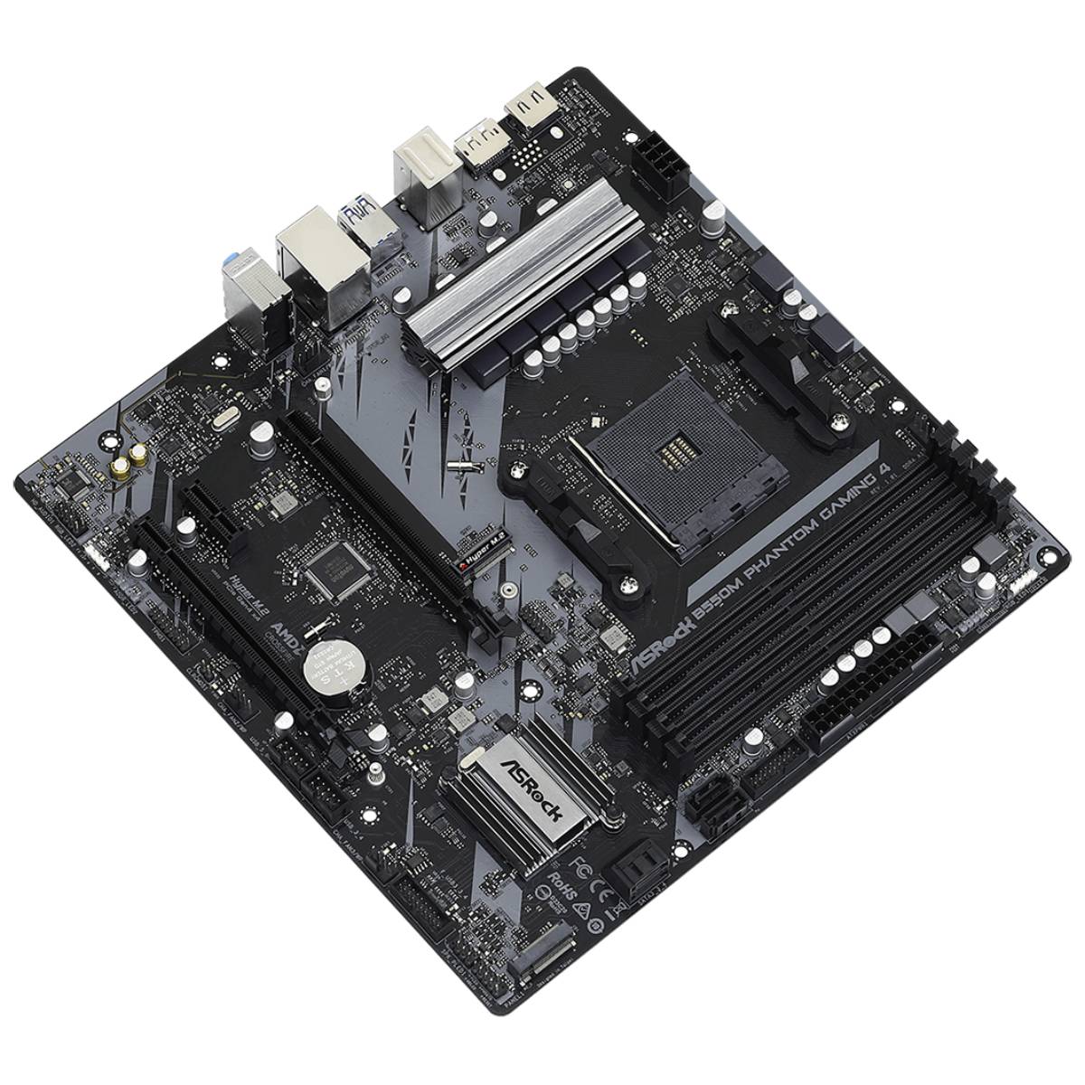 Материнская плата ASRock B550M PHANTOM GAMING 4 - xstore.md photo 2