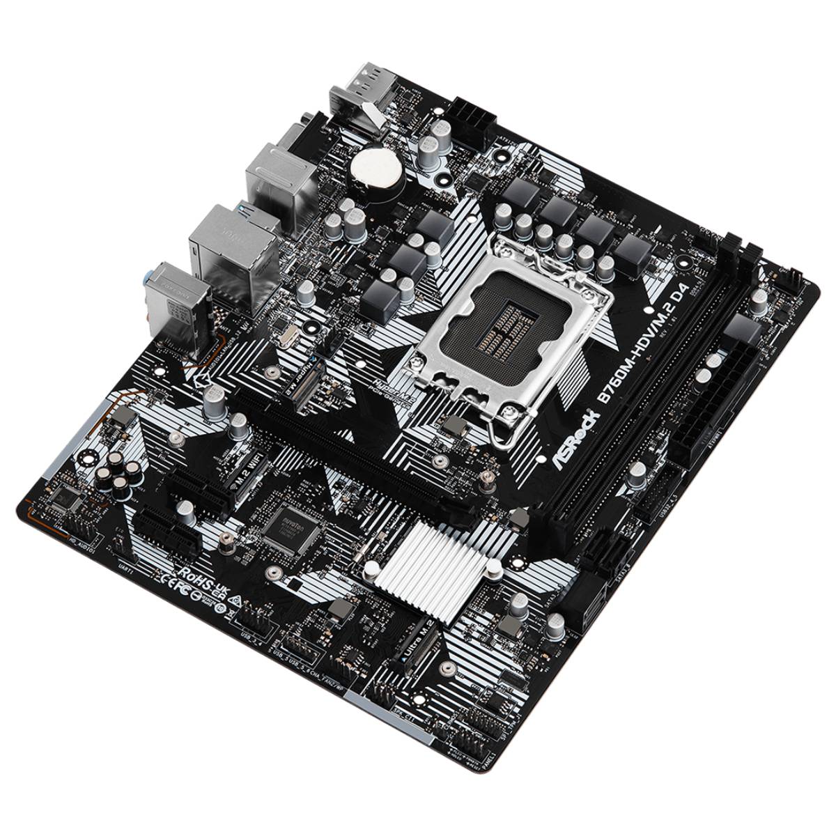 Материнская плата ASRock B760M-HDV/M.2 D4 mATX - xstore.md photo 2