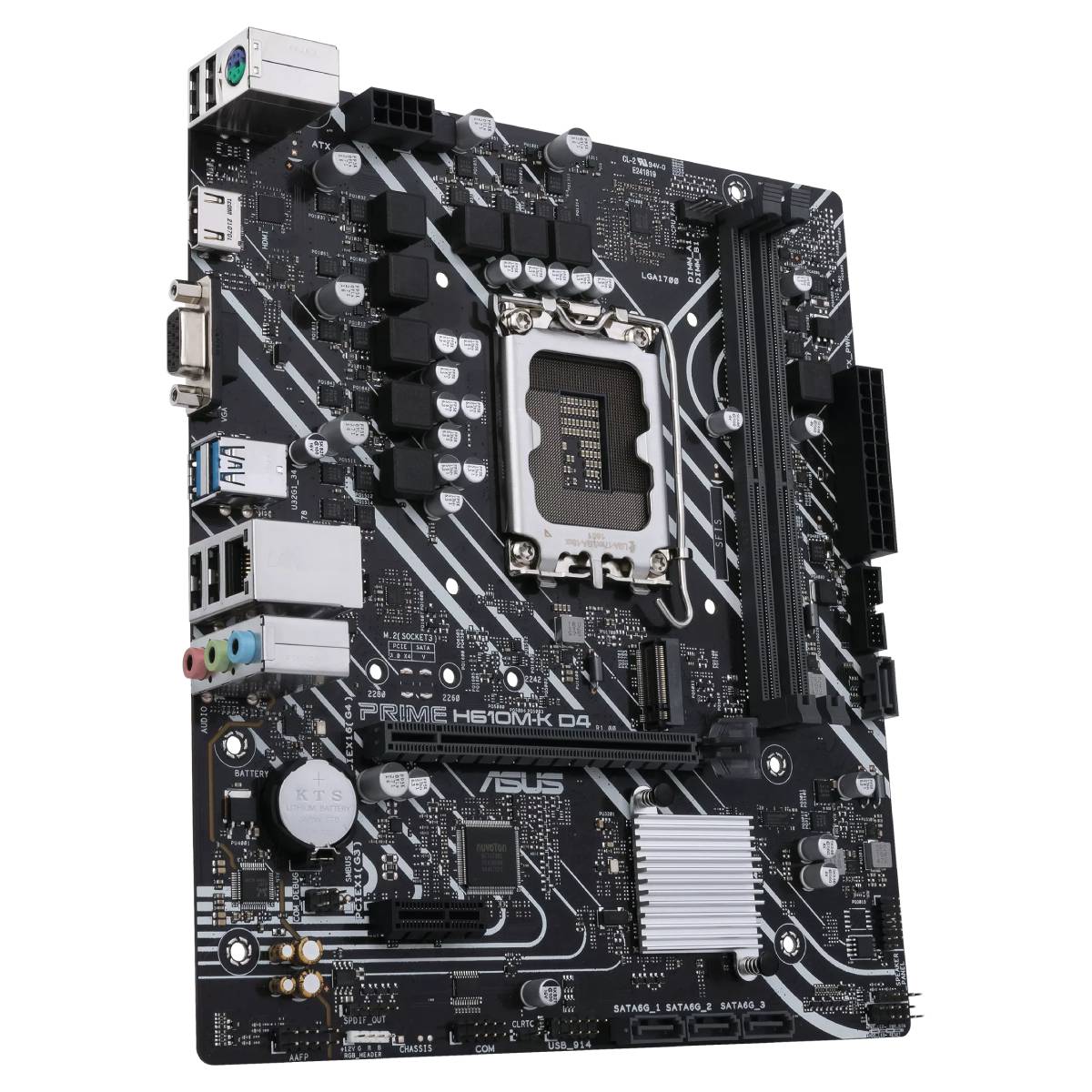 Placă de bază ASUS PRIME H610M-K D4 - xstore.md photo 2