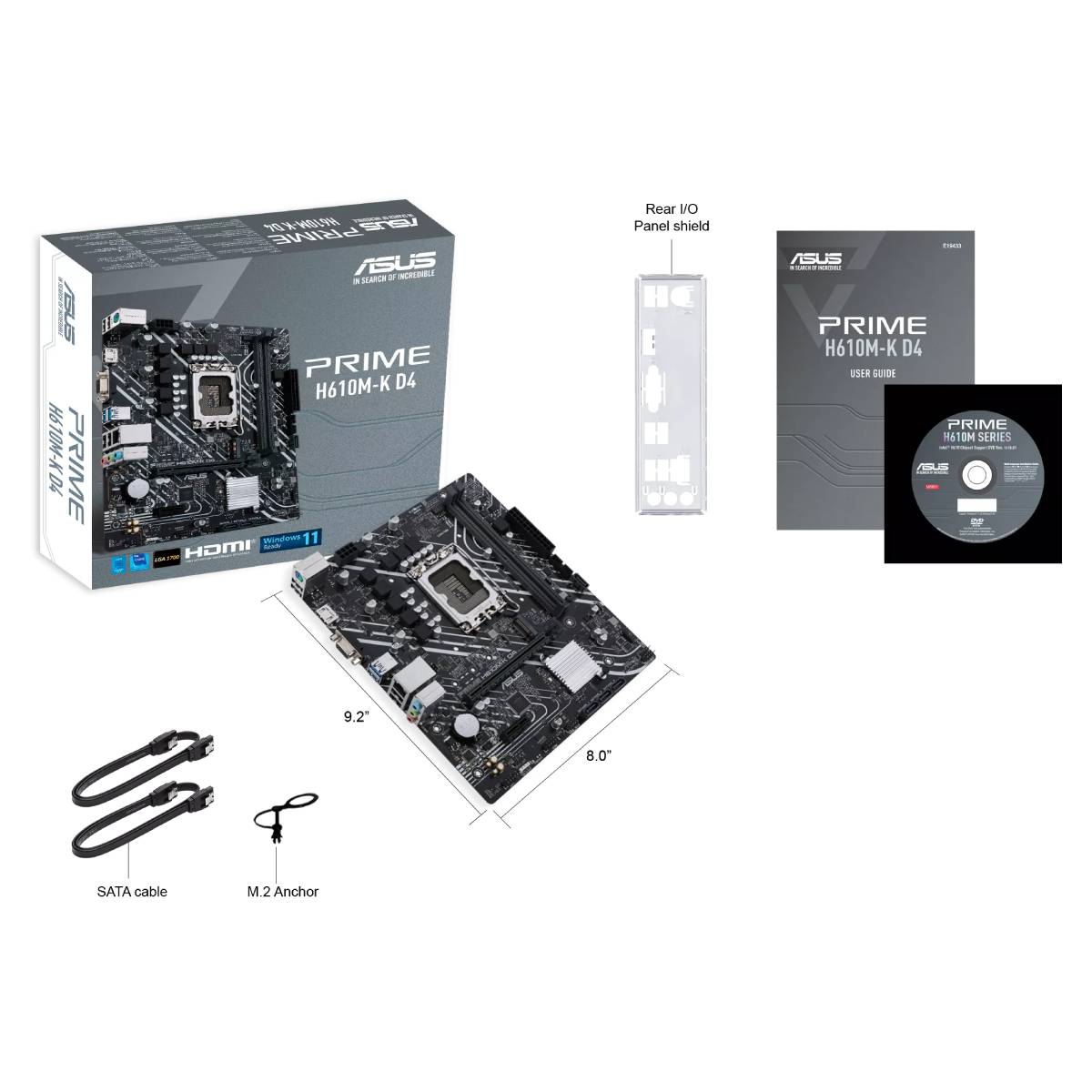 Placă de bază ASUS PRIME H610M-K D4 - xstore.md photo 5