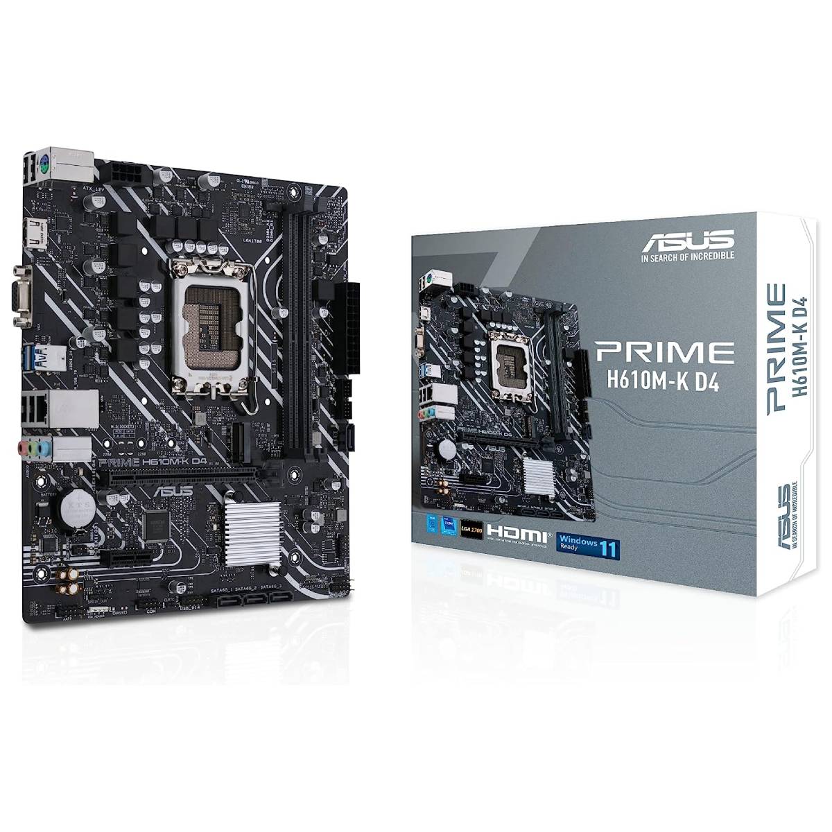 Placă de bază ASUS PRIME H610M-K D4 - xstore.md photo