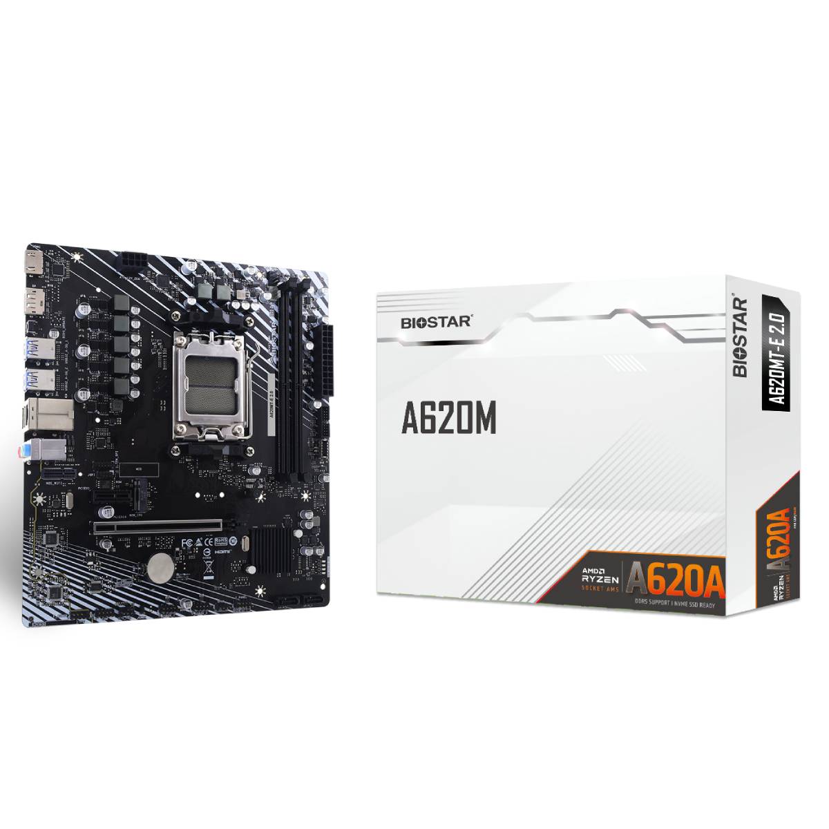 Материнская плата BIOSTAR A620MT-E 2.0 - xstore.md photo