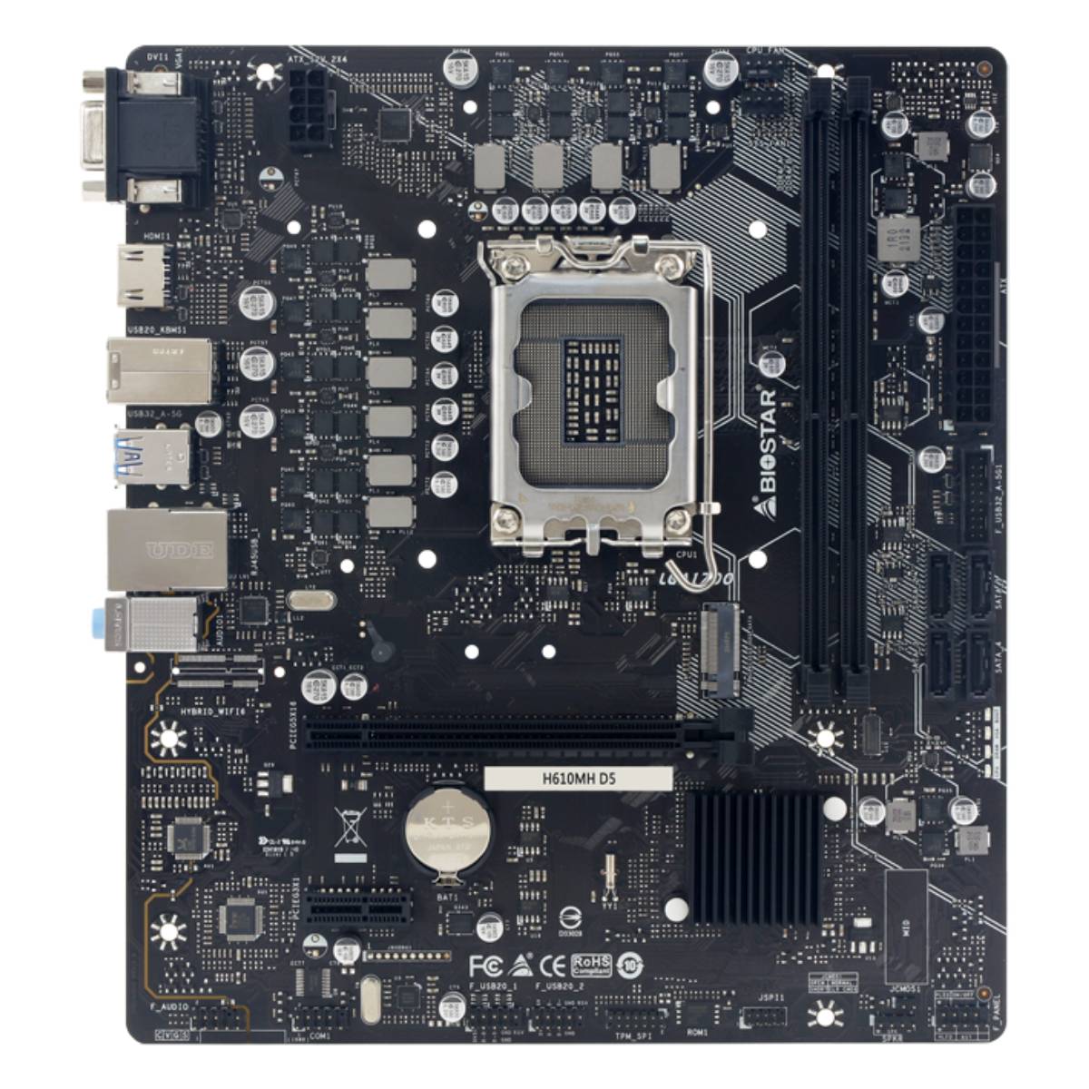 Материнская плата BIOSTAR H610MH D5 в Молдове - xstore.md photo 0