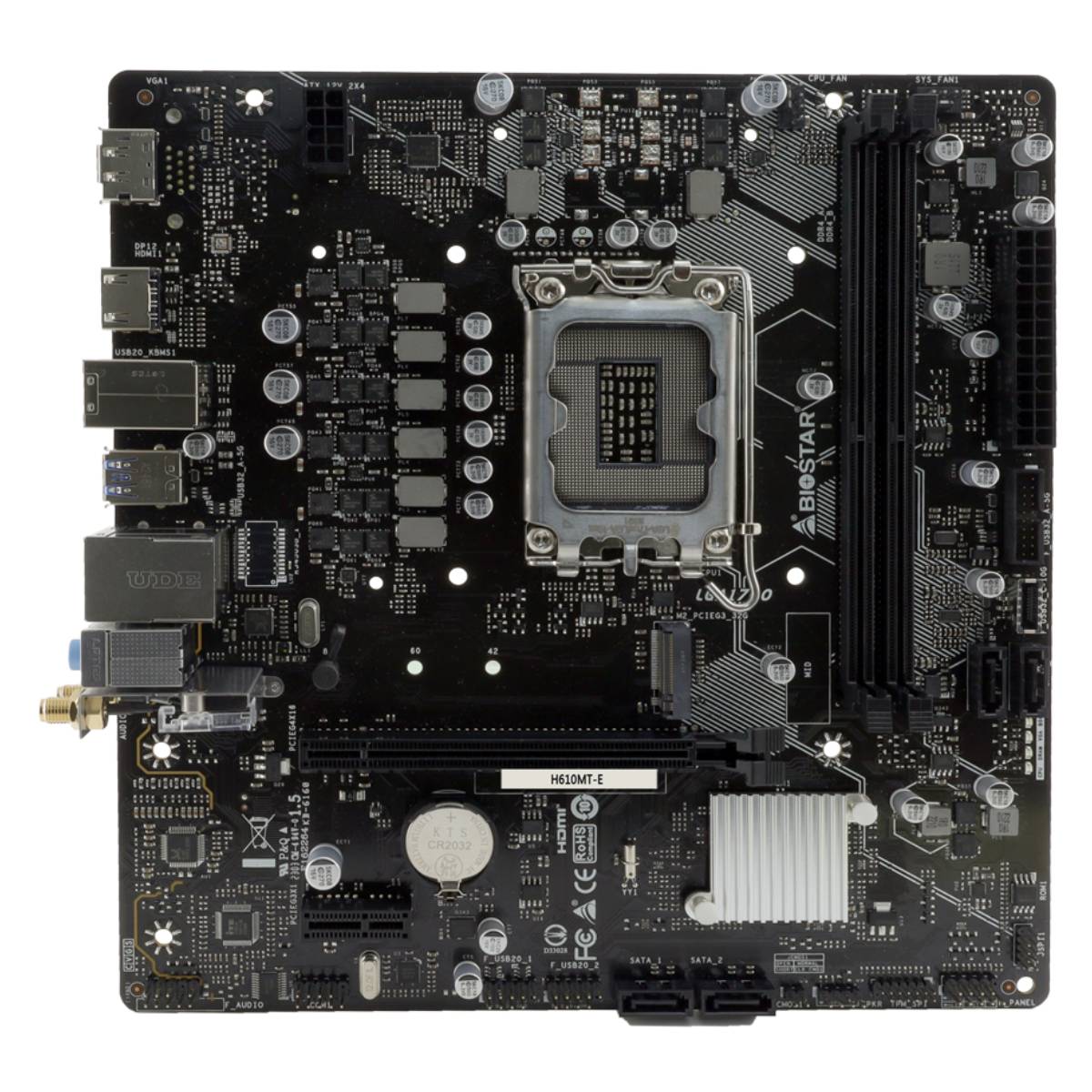 Материнская плата BIOSTAR H610MT-E - xstore.md photo 0