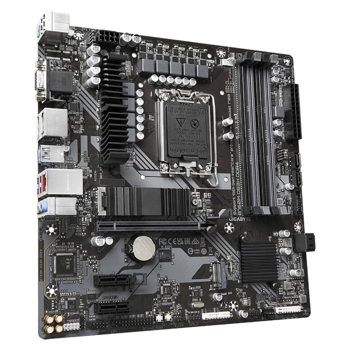 Материнская плата GIGABYTE B760M DS3HDDR4 - xstore.md photo 1