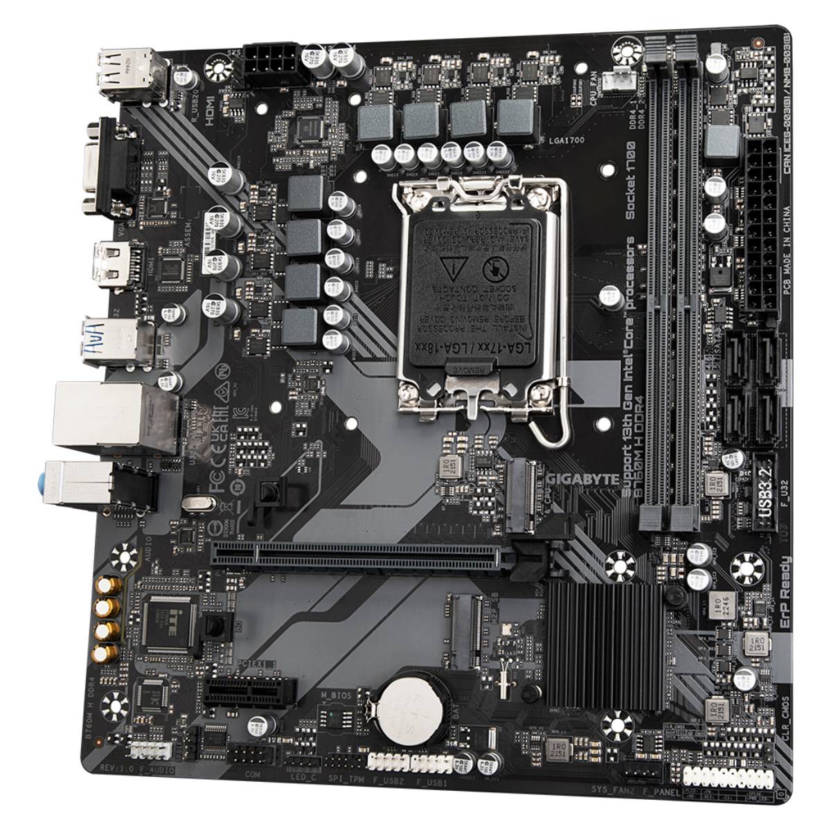Материнская плата GIGABYTE B760M H DDR4 в Молдове - xstore.md photo 2