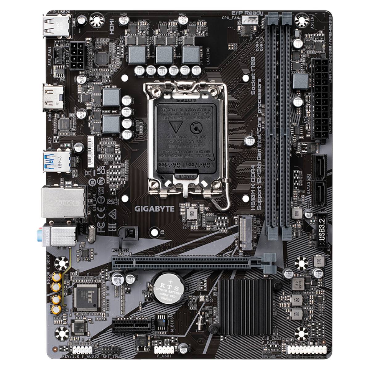 Материнская плата GIGABYTE H610M K DDR4 - xstore.md photo 0