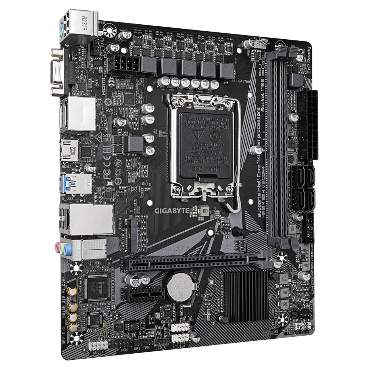 Placă de bază GIGABYTE H610M S2H V3 DDR4 în Moldova - xstore.md photo 1