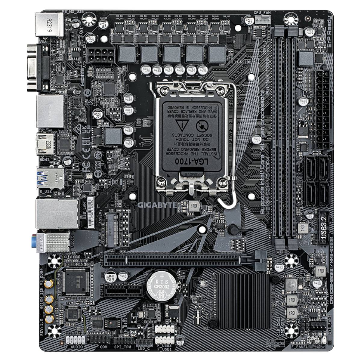 Placă de bază GIGABYTE H610M S2H V3 DDR4 în Moldova - xstore.md photo 0