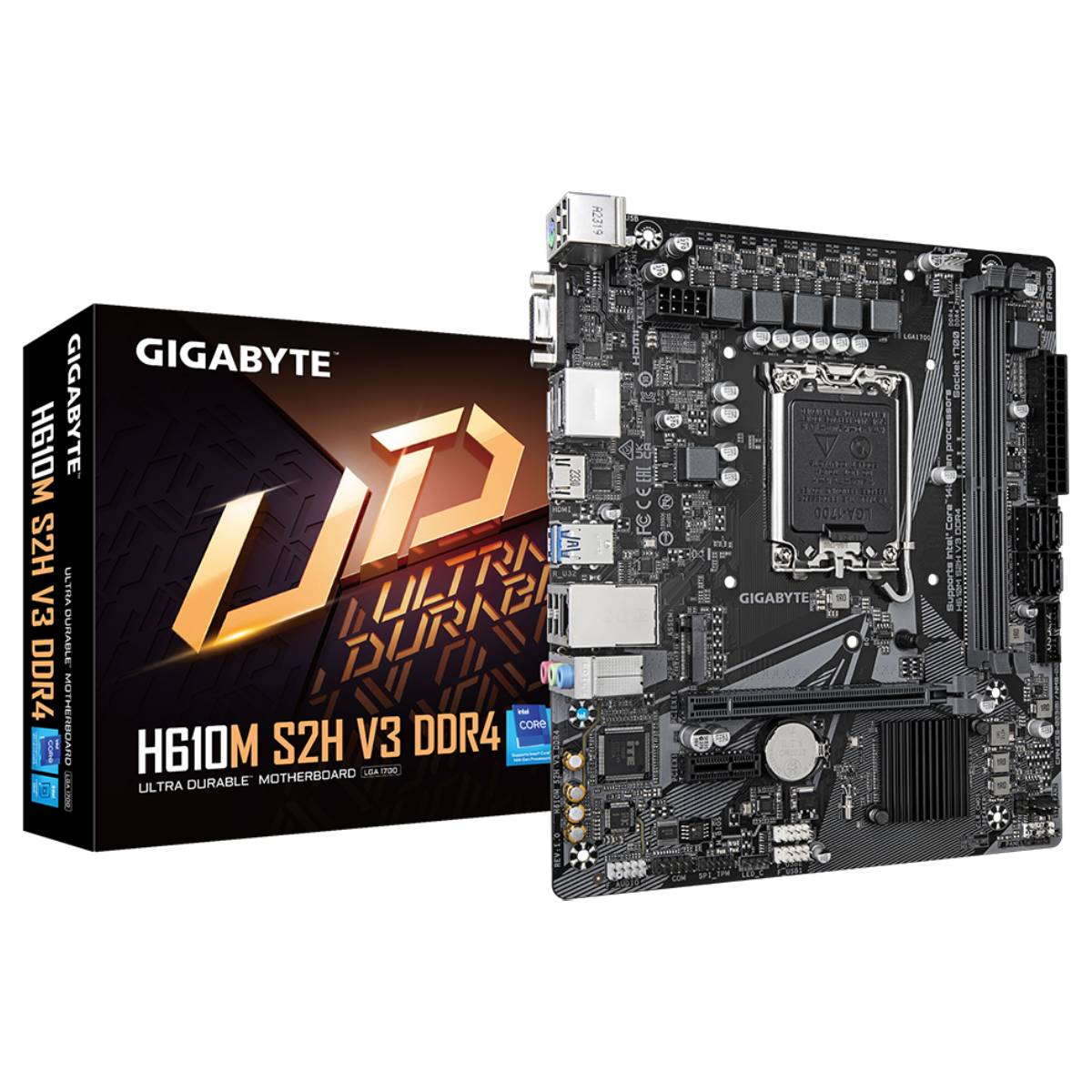 Placă de bază GIGABYTE H610M S2H V3 DDR4 în Moldova - xstore.md photo