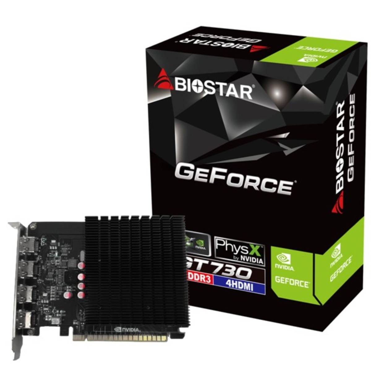 Placă video BIOSTAR GeForce GT 730 4GB - xstore.md photo
