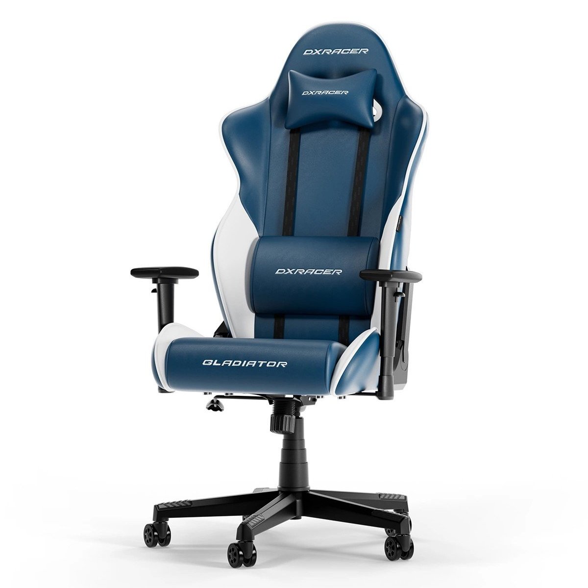 Scaun Gaming DXRacer GLADIATOR L, Blue-White în Moldova - xstore.md photo 3