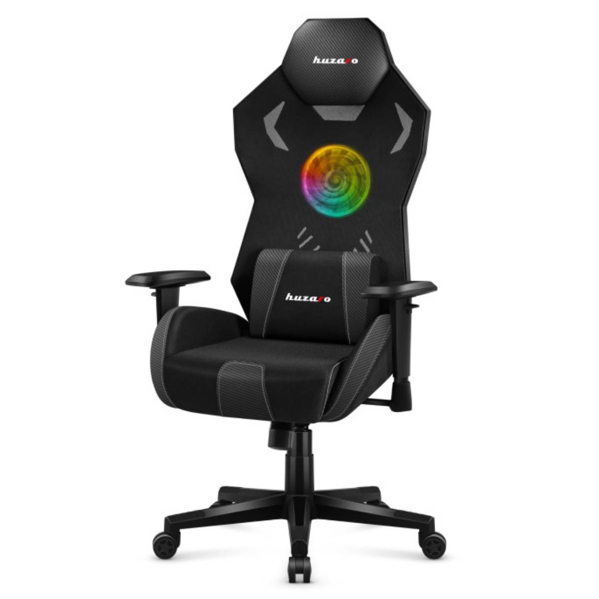 Игровое кресло Huzaro Combat 7.6 RGB, Black в Молдове - xstore.md photo 1