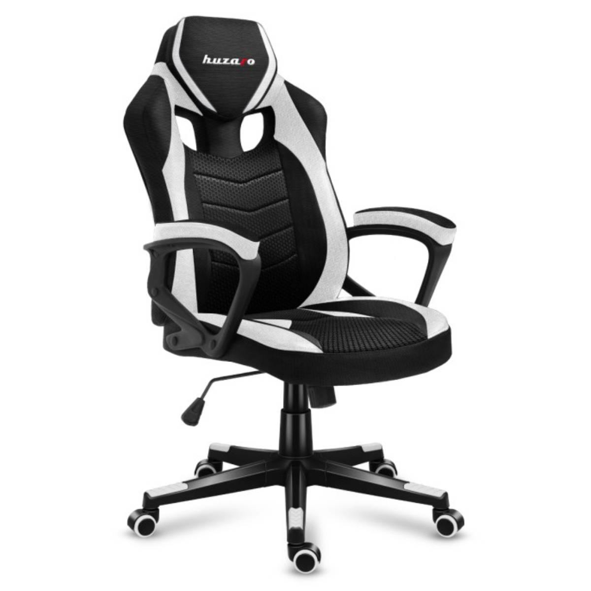 Scaun Gaming Huzaro Force 2.5, White în Moldova - xstore.md photo 0