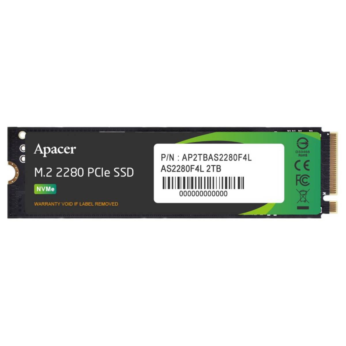 SSD Apacer AS2280F4L AP2TBAS2280F4L-1 în Moldova - xstore.md photo