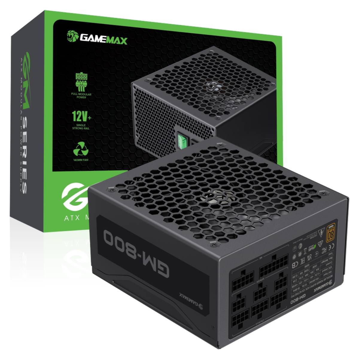Sursă de alimentare Gamemax GM-800 Semi-Modular în Moldova - xstore.md photo