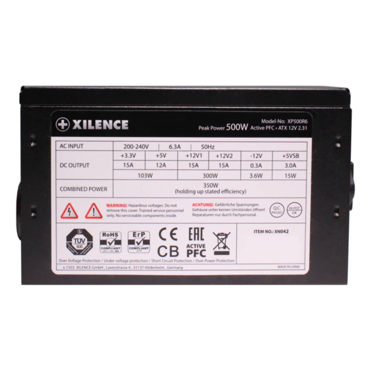 Блок питания XILENCE XP500R6 – купить в Молдове | Xstore.md photo 3