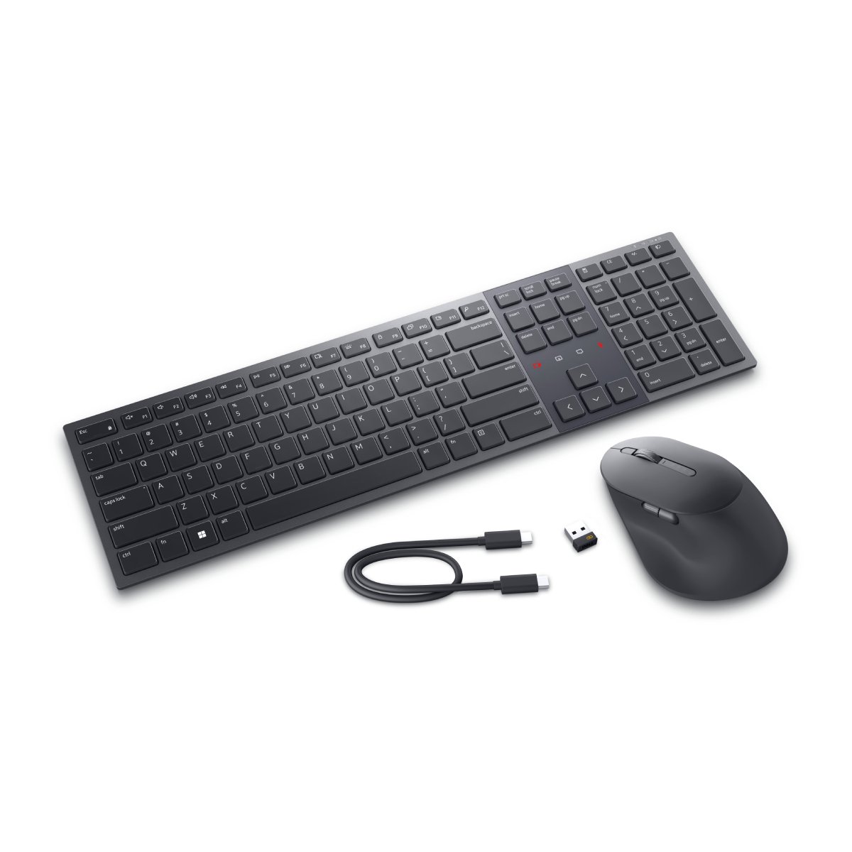 Беспроводная клавиатура + мышь DELL KM900, Grey в Молдове - xstore.md photo 1