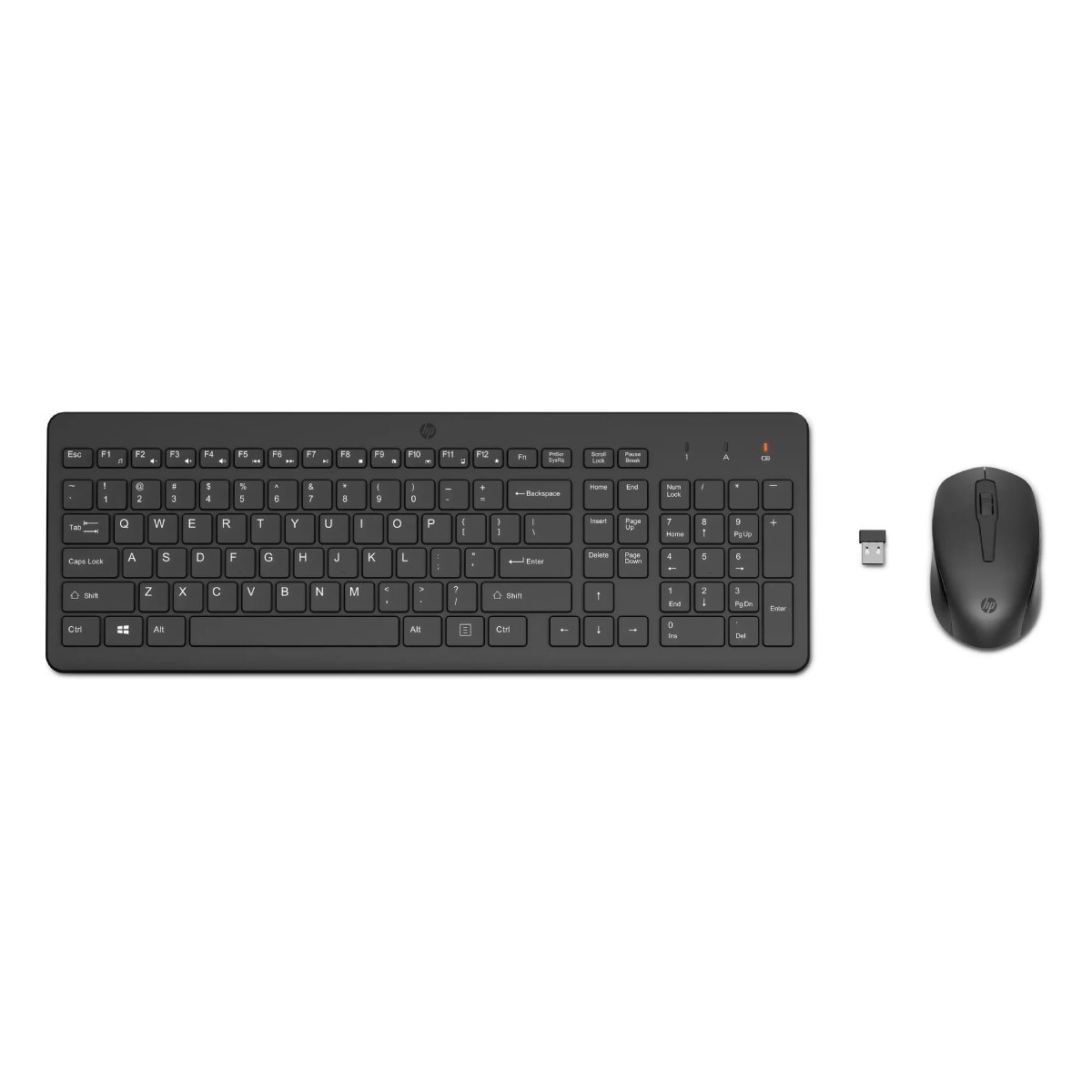 Tastatură fără fir + Mouse HP 330, Black în Moldova - xstore.md photo
