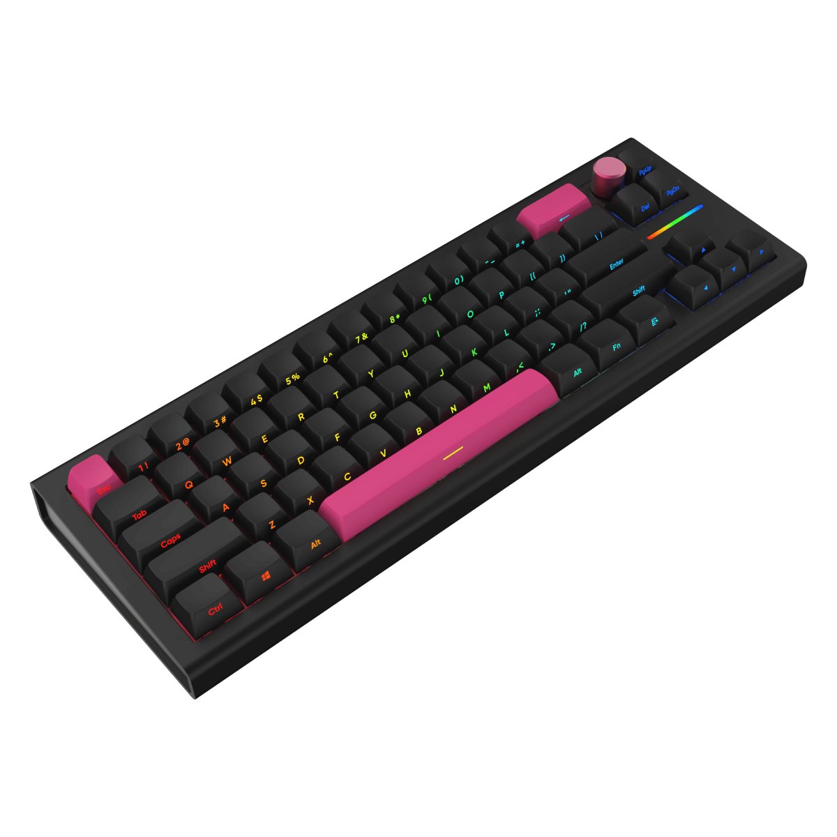 Беспроводная клавиатура Nubi NK68 Pro, Black в Молдове - xstore.md photo 0
