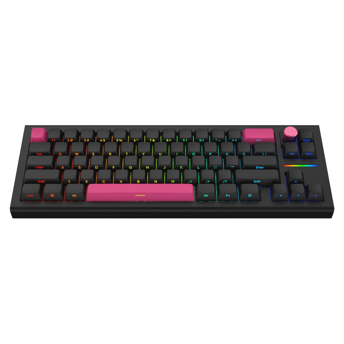 Беспроводная клавиатура Nubi NK68 Pro, Black в Молдове - xstore.md photo 1