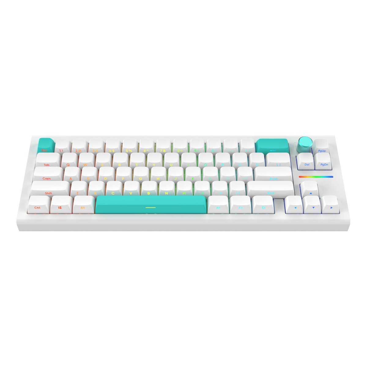 Беспроводная клавиатура Nubi NK68 Pro, White в Молдове - xstore.md photo 0