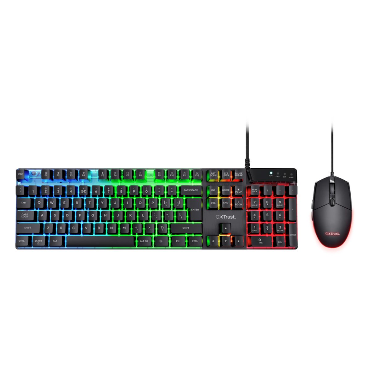 Tastatură + Mouse Trust GXT 838 Azor, Black în Moldova - xstore.md photo 0