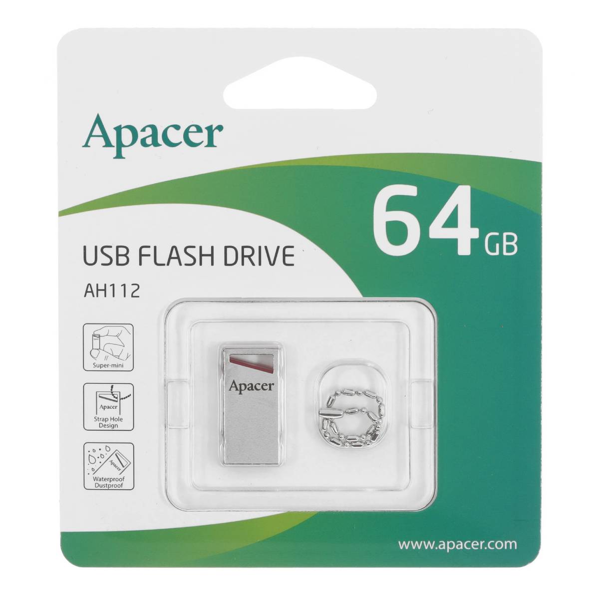 USB Flash Apacer AH112 64GB, Red în Moldova - xstore.md photo 0