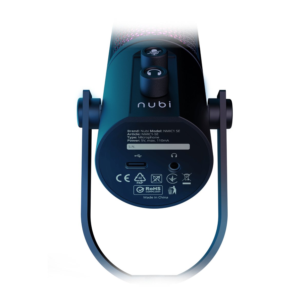 Микрофон Nubi NMIC1 SE, Black в Молдове - xstore.md photo 0