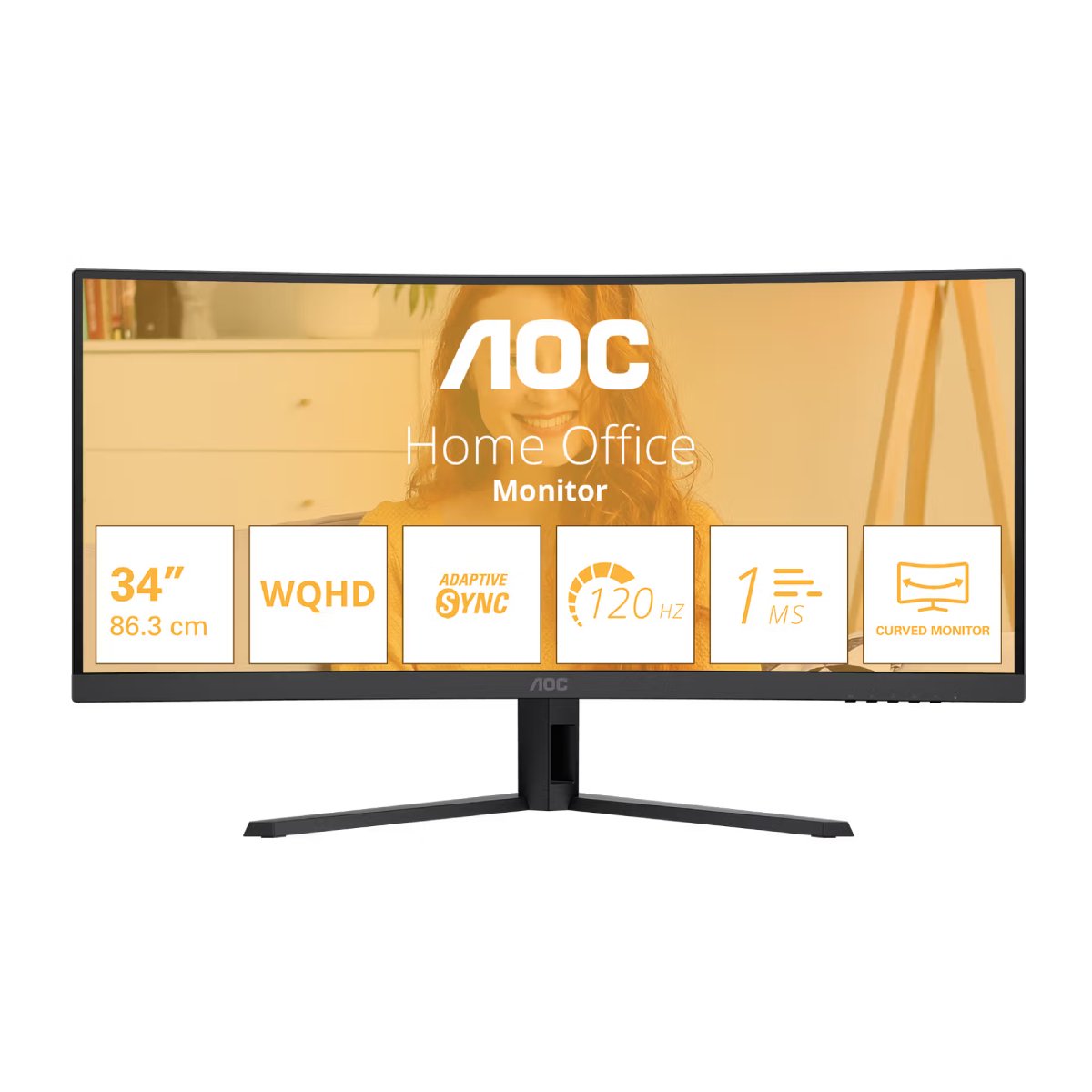 Монитор AOC CU34B3E в Молдове - xstore.md photo
