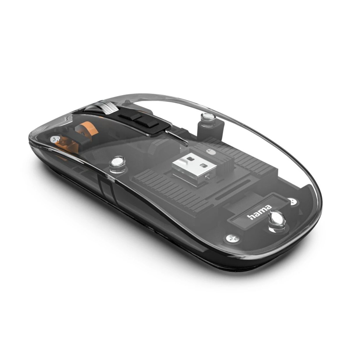 Wireless Mouse Hama WM-600, Transparent în Moldova - xstore.md photo 0