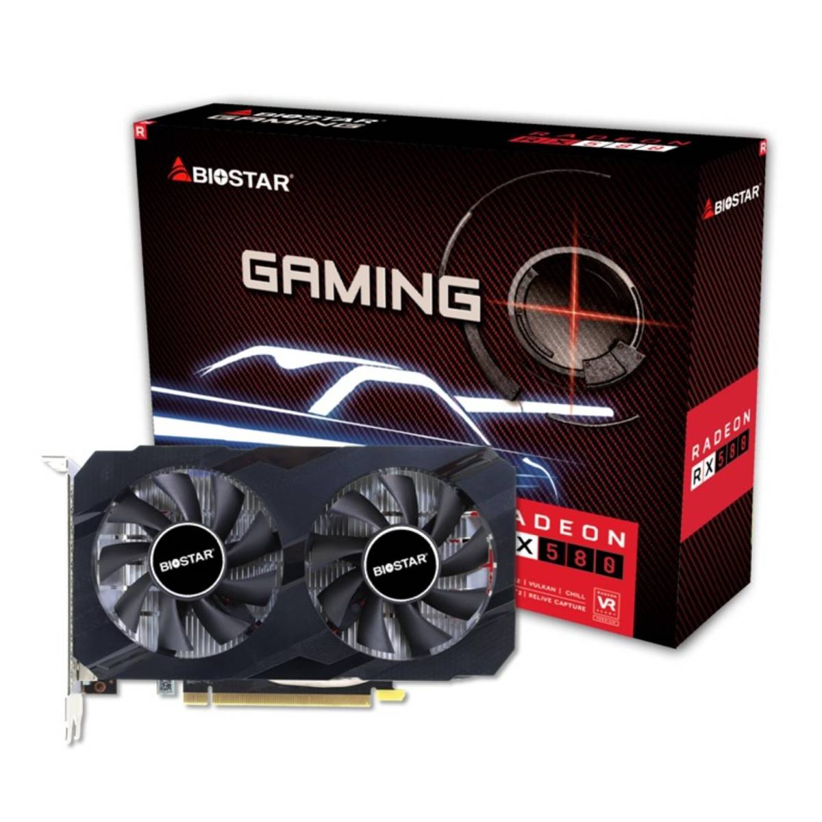 Видеокарта BIOSTAR Radeon RX580 2048SP - xstore.md photo