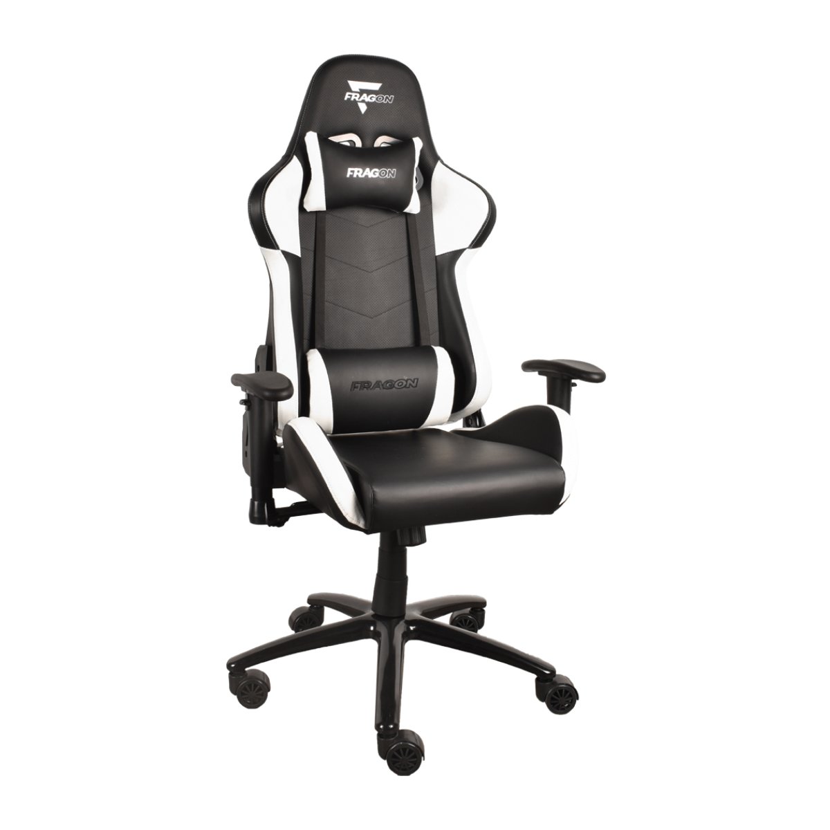 Игровое кресло FragON 2X Rev. 2.0, Black-White в Молдове - xstore.md photo 0