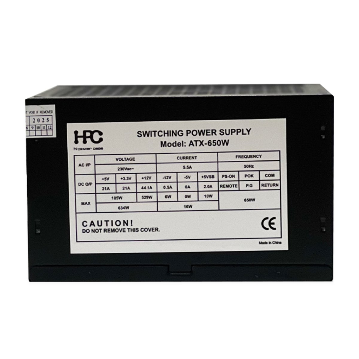 Sursă de alimentare PC HPC ATX-650W 650W – cumpără în Moldova - xstore.md photo 1