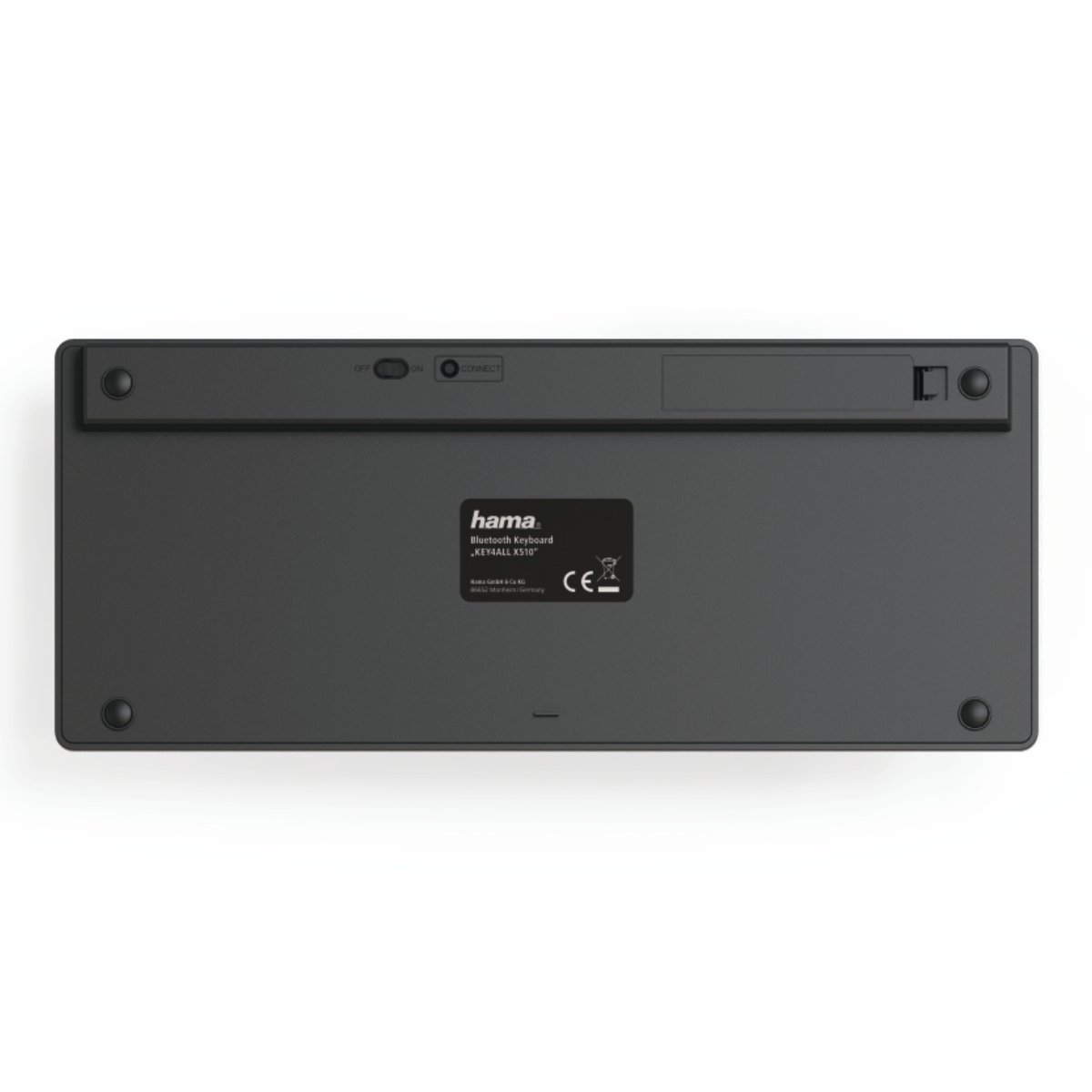 Tastatură fără fir Hama KEY4ALL X300, Black în Moldova - xstore.md photo 2